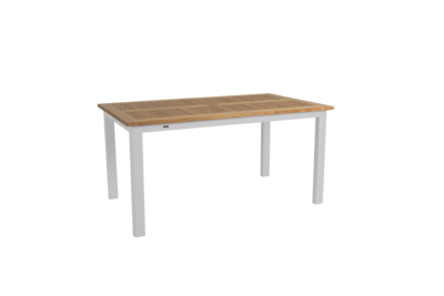 Lyon matbord Light Grey/Teak