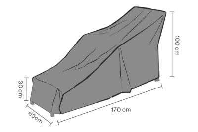 Möbelskydd däckstol Svart - Andas