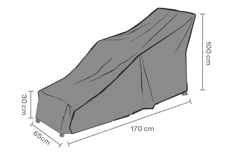 Möbelskydd däckstol Svart - Andas